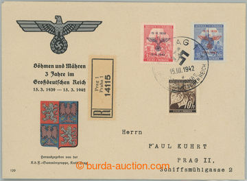 259630 - 1942 PR86, PRAG 1/ Drei Jahre im Grossdeutschen Reich, obál