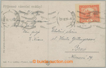 259781 - 1919 SPIRÁLOVÝ TYP / pohlednice zaslaná v II. TO, poštov