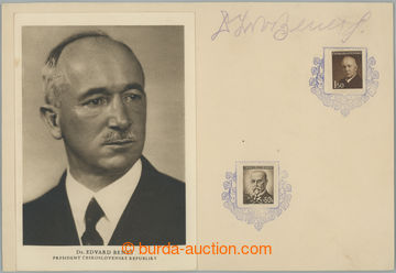 259895 - 1945 BENEŠ Edvard (1884–1948), druhý čs. prezident a mi