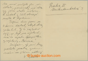 259933 - 1929 ŠPÁLA Václav (1885–1946), významný český malí