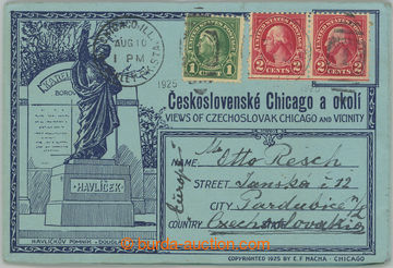 259941 - 1925 CZECHOSLOVAKIAN CHICAGO A OKOLÍ / picture-postcard boo