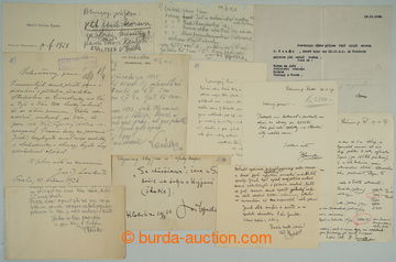 259947 - 1920-1930 [SBÍRKY]  MALÍŘI / zajímavá partie podpisů v