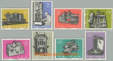 260011 - 1966 Mi.927-934, Industry 4F - 22F; complete set, very fine,