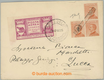 260272 - 1925 POSTA AEREA LIVORNO 28. Giugno 1925 /  airmail letter t