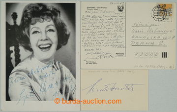 260378 - 1972-1982 HERCI / HERMANOVÁ Ljuba - fotografii s věnován�