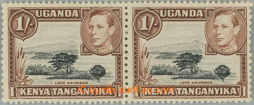 260396 - 1938-1954 SG.145ad, Jiří VI. 1Sh 2-páska, na známce vpra