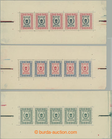 260454 - 1915 Mi.363-365, ZT Korunovace šáha Kadschara 1 Chani, 2 C