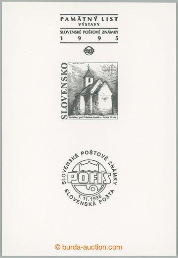 260511 - 1995 PT6, Kostolany, additional printing POFIS Bratislava, p