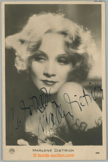 260682 -  DIETRICH Marlene Magdalene (1901–1992), světoznámá ně