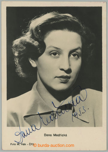 260683 - 1953 MEDŘICKÁ Dana (1920–1983), významná česká here�