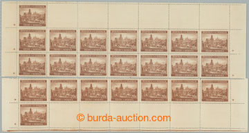 260709 - 1939 Pof.40, Prague 20K light brown, upper (2 line stamp.) a