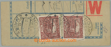 260730 - 1920 PŘÍČKOVÝ TYP / parcel dispatch card segment franked