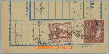 260735 - 1920 RÁMEČKOVÝ TYP / parcel dispatch card segment i.a. fr