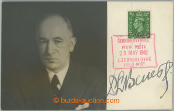 260808 - 1942 BENEŠ Edvard (1884–1948), druhý čs. prezident a mi