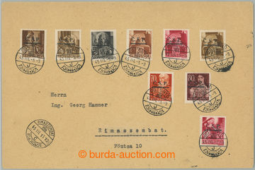 260829 - 1945 ROŽŇAVA / letter to Rimavská Sobota, franked with. 9