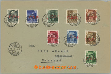 260832 - 1945 RIMAVSKÁ SOBOTA / letter to Rožňava franked with. 9 