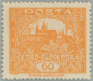 260898 -  Pof.17A, 60h yellow-orange, comb perforation 13¾ : 13½; h