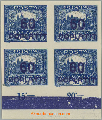 261030 - 1922 Pof.DL21, Postage Due - overprint issue Hradcany 60/50h