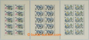 261139 - 1969 Pof.PL1783-1785, TANAP; complete set, usual small minor