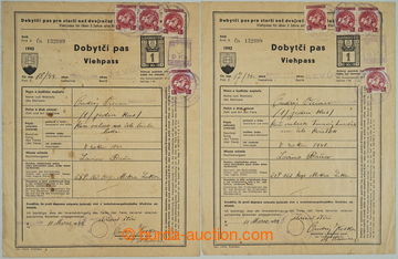 261154 - 1942 SLOVAKIA 39-45/ Veterinary passport, issue 1942, comp. 