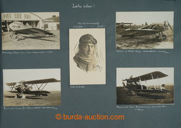 261186 - 1923-1928  [COLLECTIONS] STORY- WAR MACHINES + AIRMAIL PHOTO