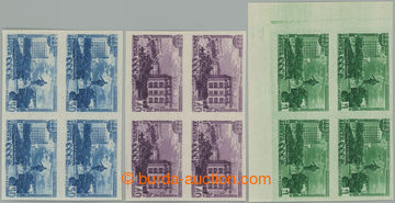 261274 - 1948 Mi.1298B-1300B, Sverdlovsk 30k-1R, complete imperforate