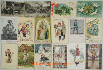 261290 - 1900-1950 [COLLECTIONS] CONGRATULATORY, MILITARY, ART, SOKOL