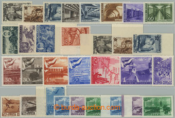 261319 - 1944-1948 selection of chosen sets: Mi.922-924, 1111A-1113A,