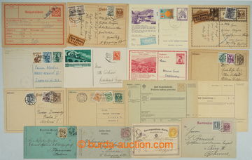 261512 - 1872-1975 13 used PC and letter cards, 9 pcs with additional