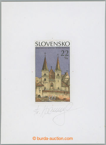 261526 - 2002 PLATE PROOF  Zber.279, Spišská kapitula 22Sk, proof p