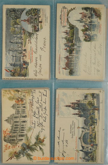 261604 - 1896-1900 [COLLECTIONS]  PICTORIAL LETTER CARDS 1896 / selec