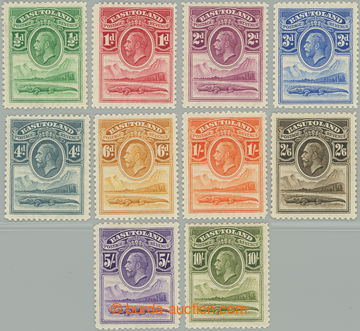 261662 - 1933 SG.1-10, Jiří V. Krokodýli ½P - 10Sh; kompletní ob