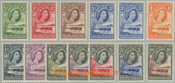 261670 - 1953-1958 SG.143-153, Alžběta II. - Motivy ½P - 10Sh, kom