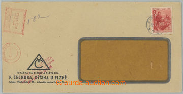 261769 - 1953 NEDOSTATEČNĚ VYPLACENÁ MAILING / commercial window e