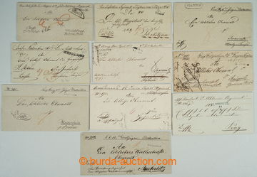 261841 - 1823-1848 CZECH LANDS / selection of 10 letters from various