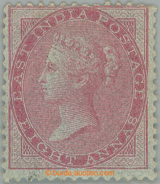 261873 - 1855 SG.36, Victoria 8A carmine, blued paper without waterma