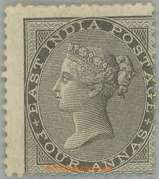 261876 - 1856-1864 SG.46, Victoria 4A black, white paper without wate