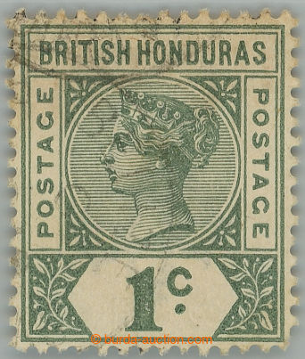 261884 - 1891 SG.51w, Viktorie 1c, průsvitka CA PŘEVRÁCENÁ; kat. 