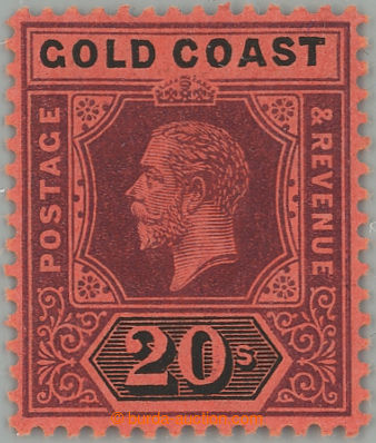 261897 - 1913 SG.84, George V. 20Sh; VF, lightly hinged, c.v.. ca. £