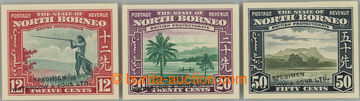 261914 - 1939 SG.310, 312, 314, Local motives 12c, 20c, 50c, PLATE PR