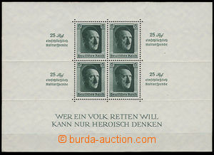 26195 - 1937 Block 9, Mi.648, kat. 300€