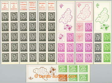 261957 - 1969-1978 STAMP BOOKLETS / comp. 7 various stamp. booklets B