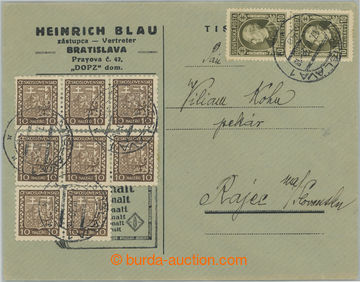 261992 - 1939 commercial envelope with additional-printing franked on