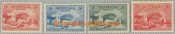 261996 - 1932 SG.141-144, Most v Sydney 2P -5Sh + 2P; kompletní sér