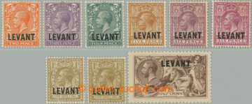 262028 - 1921 LEVANTA / SG.L18-L24, britská měna Jiří V. 2P - 2Sh