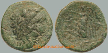 262056 - 309-220 BC ŘECKO - THRAKIA / LYSIMACHEIA / AE 17, Av.: hlav