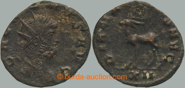 262073 - 260-268 ŘÍM / Gallienus (260-268), AE antoninianus, Rv.: D