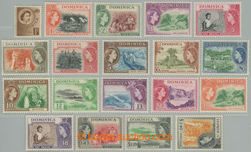 262155 - 1954-1962 SG.140-158, Alžběta II. - Motivy ½c - $2,40; ko