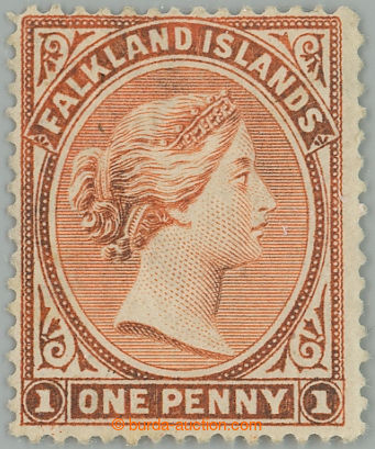 262159 - 1891 SG.18, Viktorie 1P orange red-brown; kat. £160, z výz