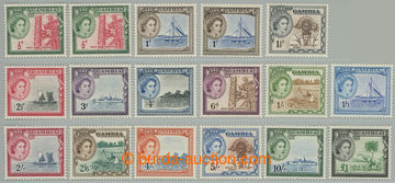 262196 - 1953-1959 SG.171-185, Elizabeth II. - Motives ½P - £1, com